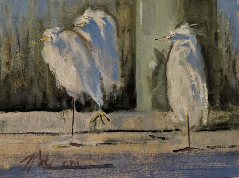 Lookout Three by George Pate at LePrince Galleries